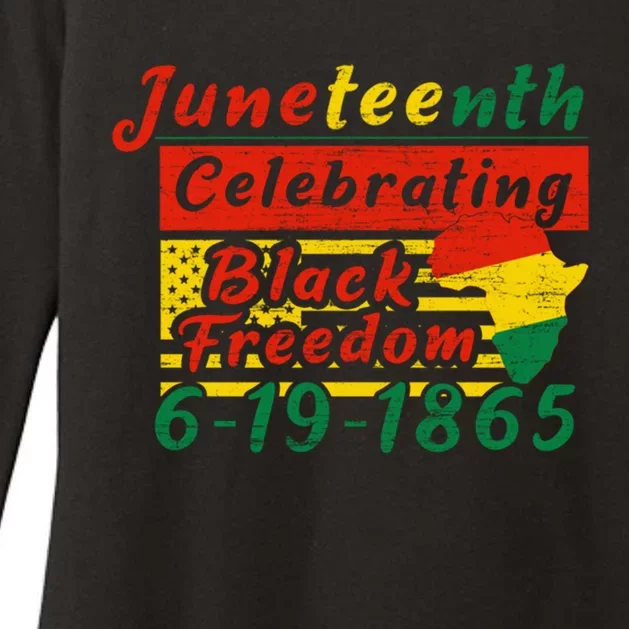 Junenth Celebrating Black Freedom 6191865 Junenth Gift Womens CVC Long Sleeve Shirt