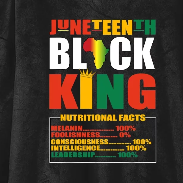 Juneteenth Celebrate Black Freedom 1865 June 19th Men Women Gift African Pride Hooded Wearable Blanket