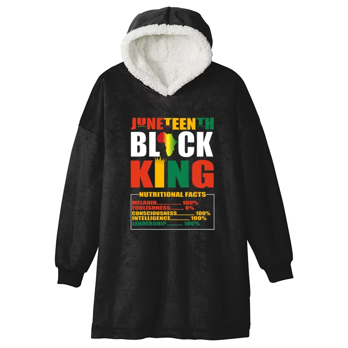 Juneteenth Celebrate Black Freedom 1865 June 19th Men Women Gift African Pride Hooded Wearable Blanket