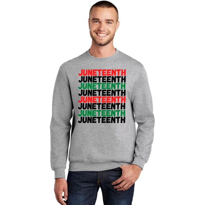 Juneteenth Celebrate Black Slave Freedom Dad Mom Cute Gift Sweatshirt