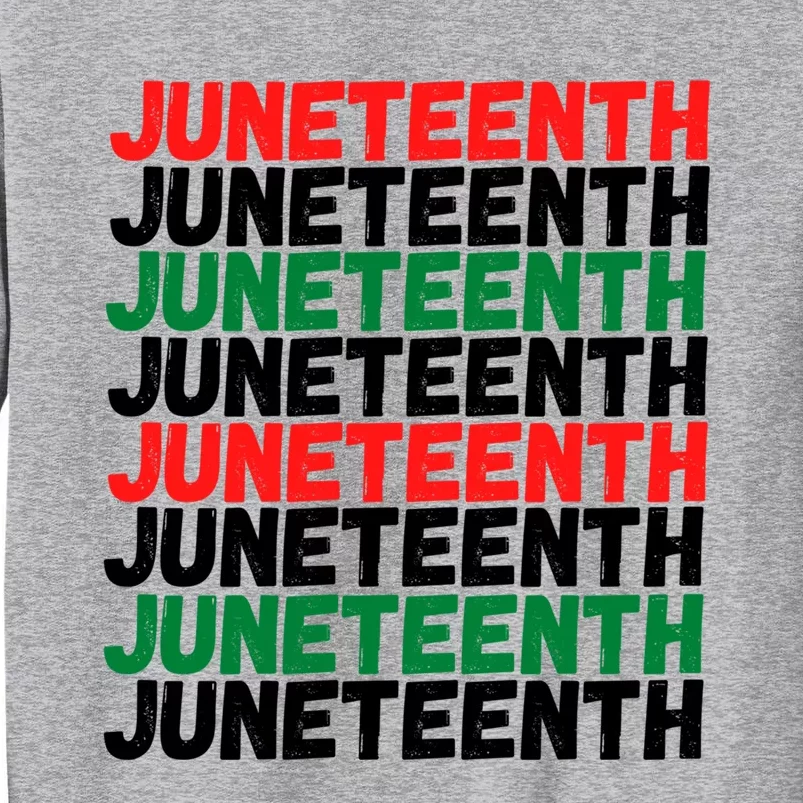 Juneteenth Celebrate Black Slave Freedom Dad Mom Cute Gift Sweatshirt