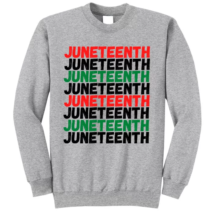 Juneteenth Celebrate Black Slave Freedom Dad Mom Cute Gift Sweatshirt