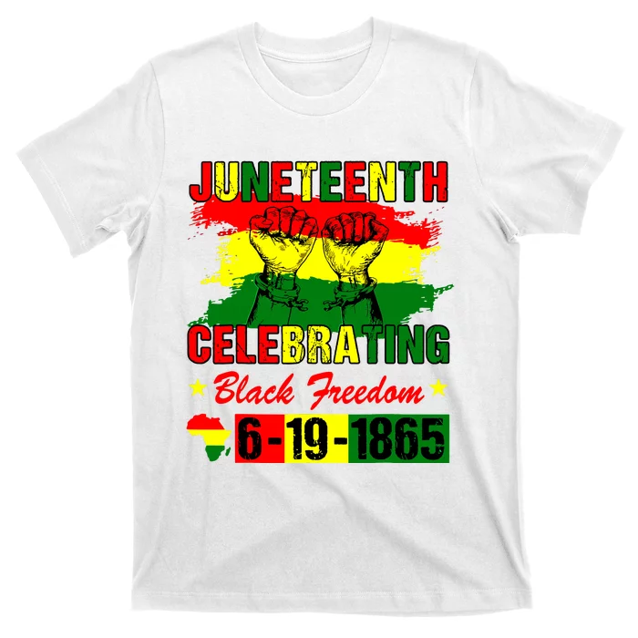 Juneteenth Celebrating Black Freedom 1865 African American T-Shirt