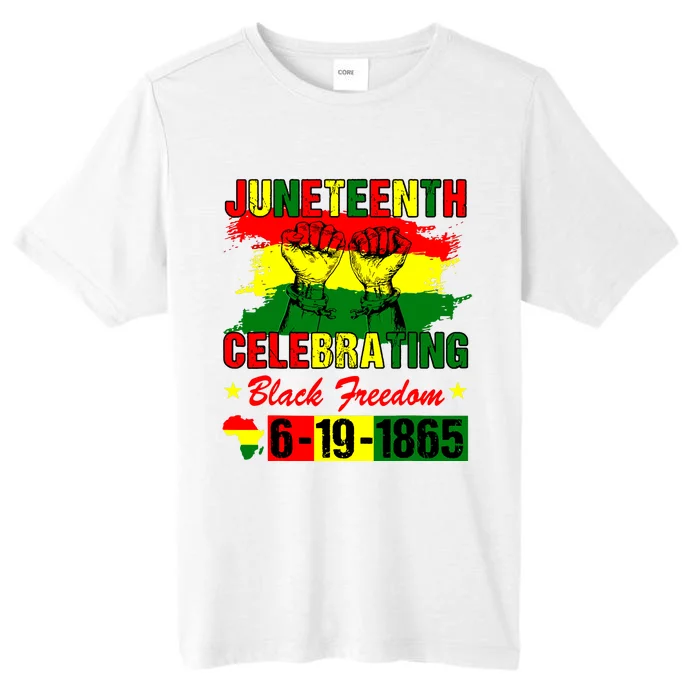 Juneteenth Celebrating Black Freedom 1865 African American ChromaSoft Performance T-Shirt