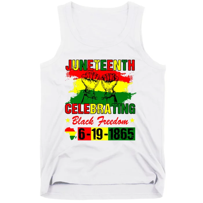 Juneteenth Celebrating Black Freedom 1865 African American Tank Top