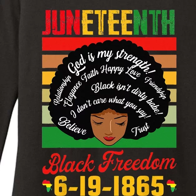 Juneteenth Celebrations Black Freedom Juneteenth 1965 Womens CVC Long Sleeve Shirt