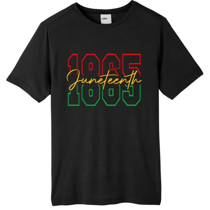 Juneteenth Celebrate Black Freedom 1865 History Month ChromaSoft Performance T-Shirt