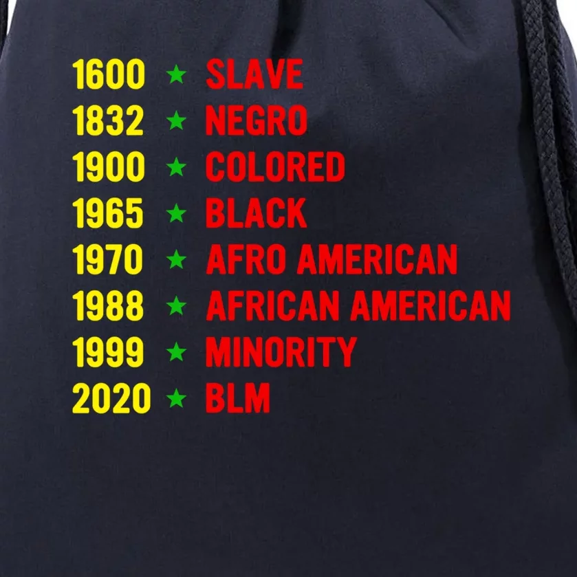 Juneteenth Celebrate Black History Month Melanin Freedom Gift Drawstring Bag