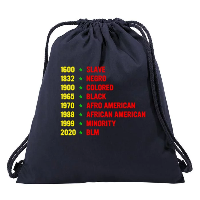 Juneteenth Celebrate Black History Month Melanin Freedom Gift Drawstring Bag