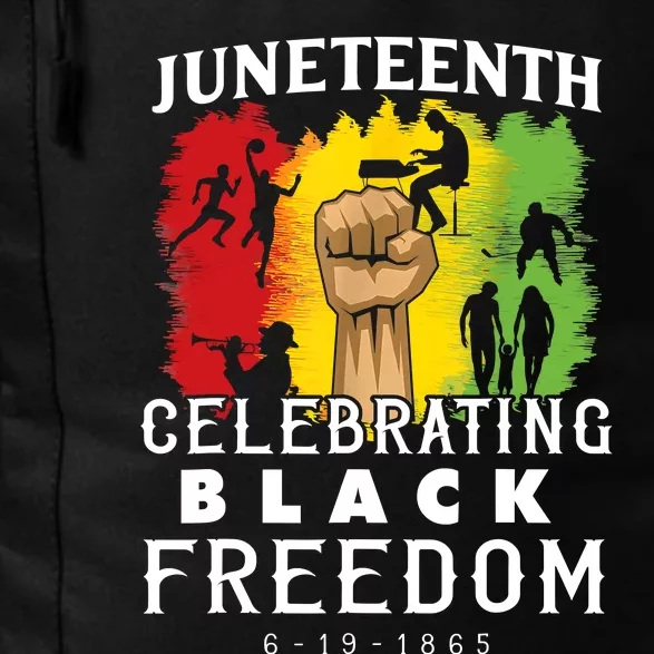 Juneteenth Celebrate Black Freedom 1865 June 19th Men Women Daily Commute Backpack