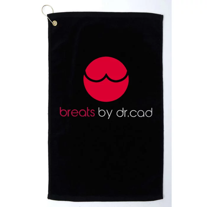 Jim Caddick Breats By Dr. Cad Platinum Collection Golf Towel