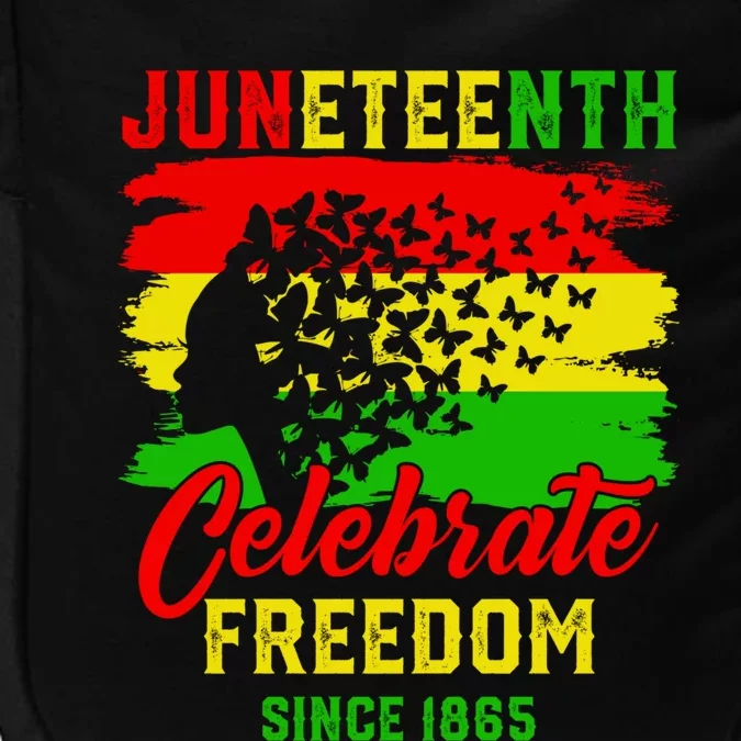 Juneteenth Celebrate Black History Black Power Black Funny Gift Impact Tech Backpack