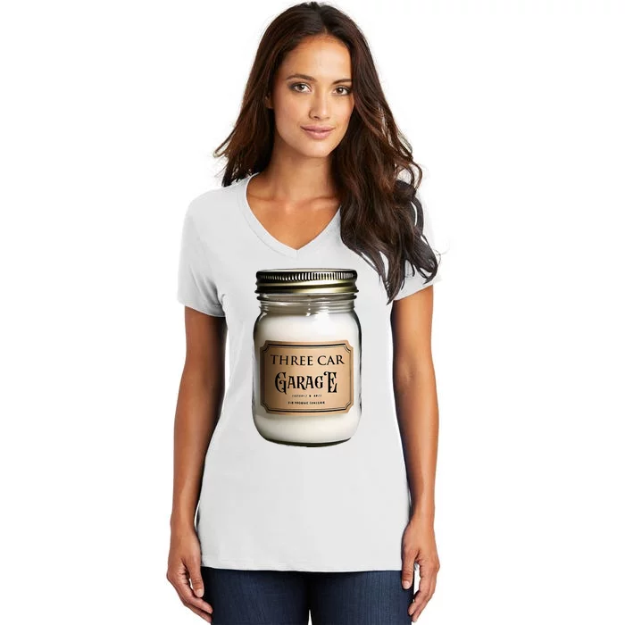 Jar Candle Co Song Ep Cover Women's V-Neck T-Shirt