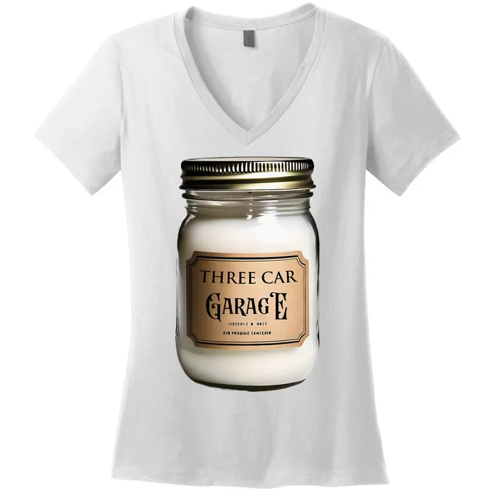 Jar Candle Co Song Ep Cover Women's V-Neck T-Shirt