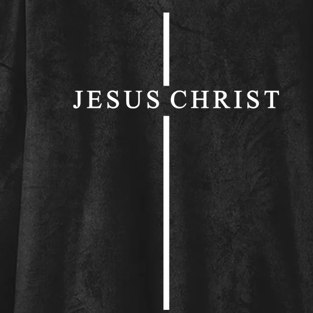 Jesus Christ Cross Christian Hooded Wearable Blanket