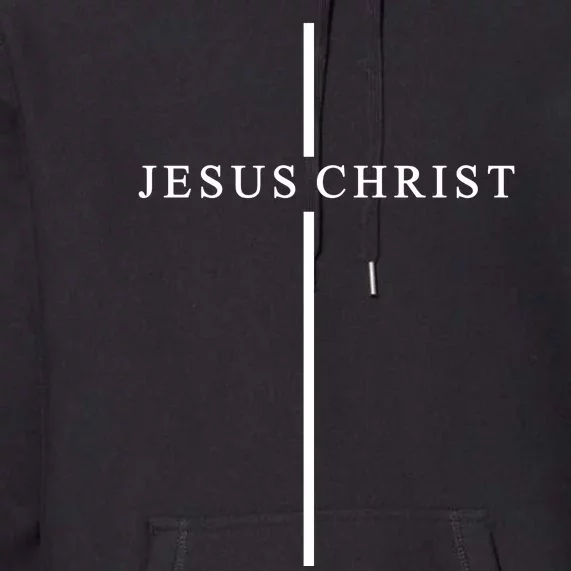 Jesus Christ Cross Christian Premium Hoodie