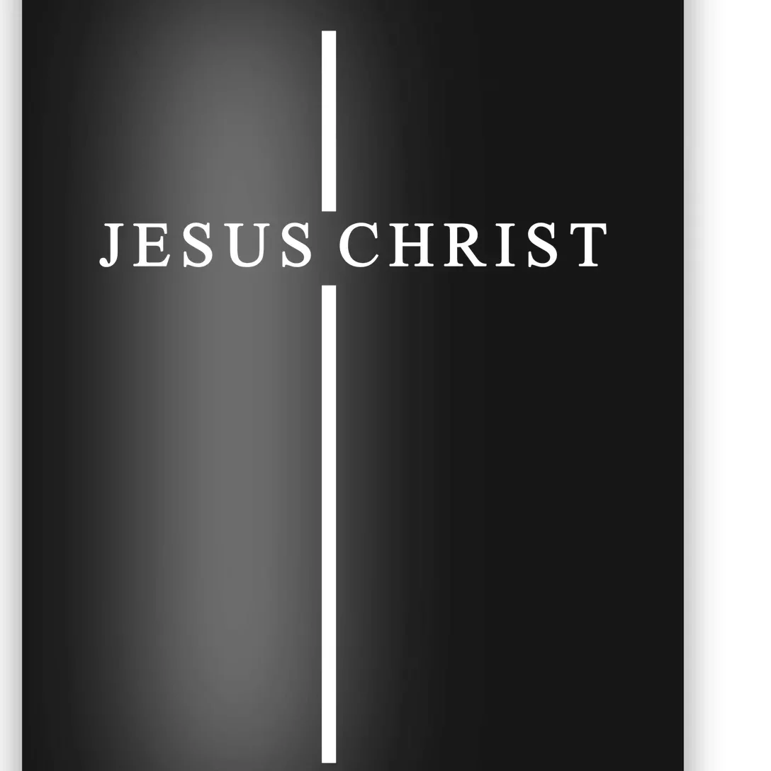 Jesus Christ Cross Christian Poster