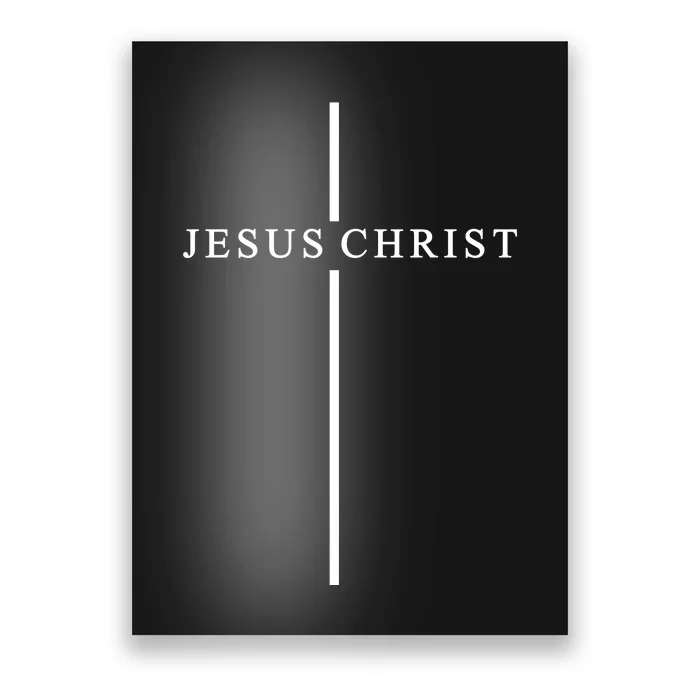 Jesus Christ Cross Christian Poster