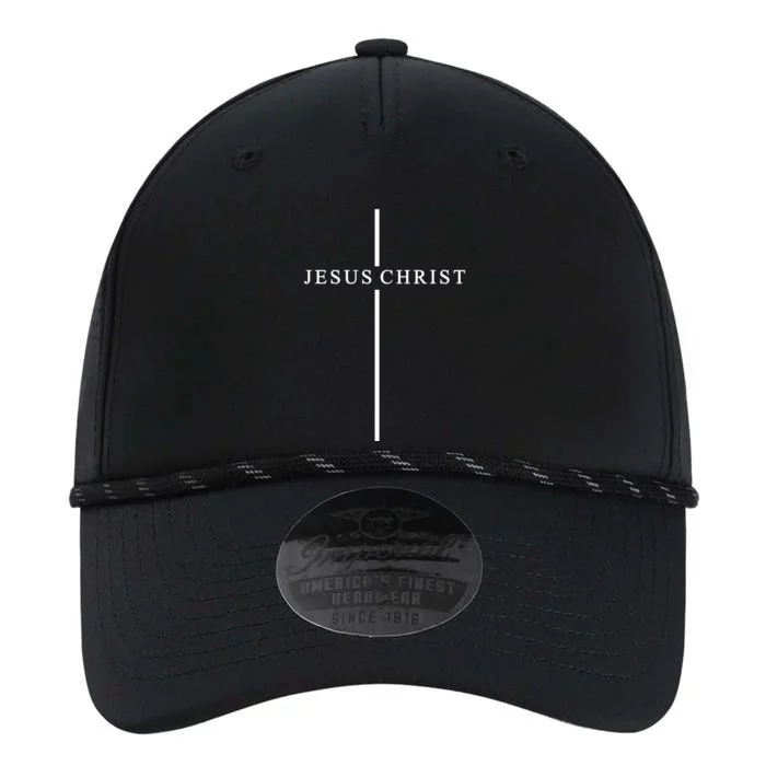 Jesus Christ Cross Christian Performance The Dyno Cap