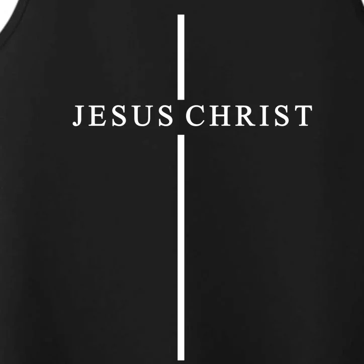 Jesus Christ Cross Christian Performance Tank