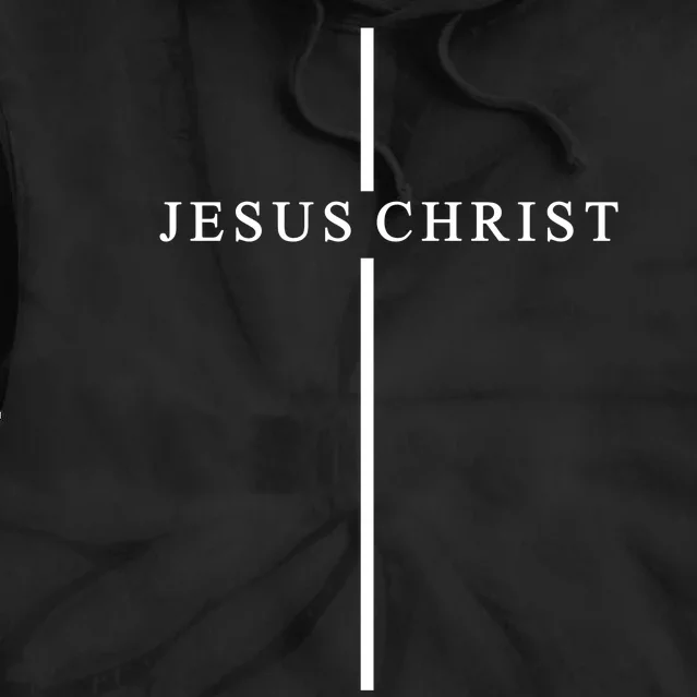 Jesus Christ Cross Christian Tie Dye Hoodie