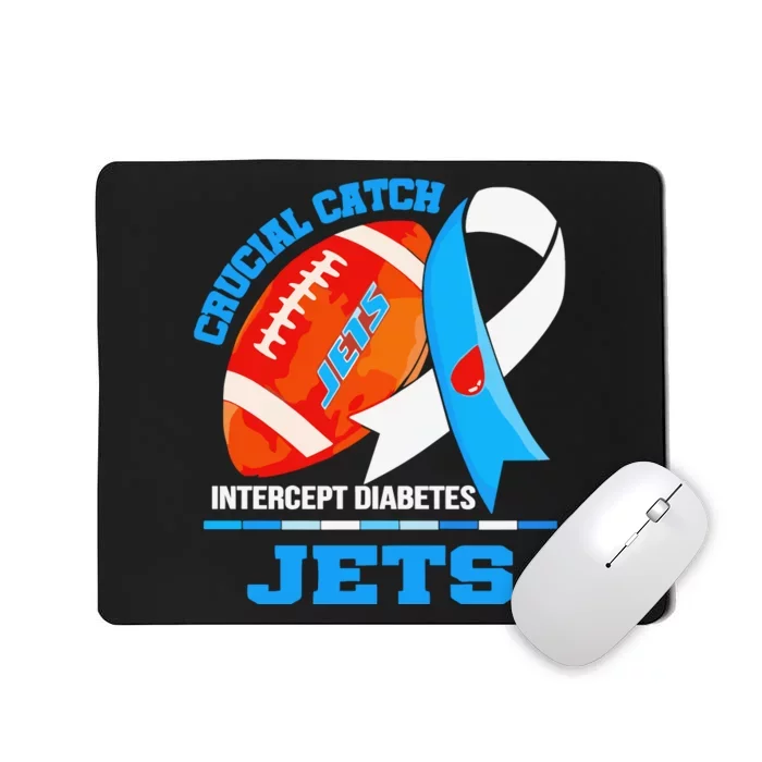 Jets Crucial Catch Intercept Diabetes Mousepad