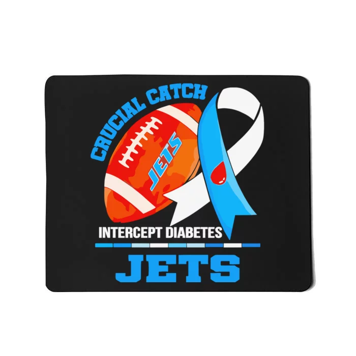 Jets Crucial Catch Intercept Diabetes Mousepad