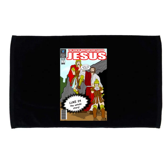 Jesus Christian Comic Cover Microfiber Hand Towel