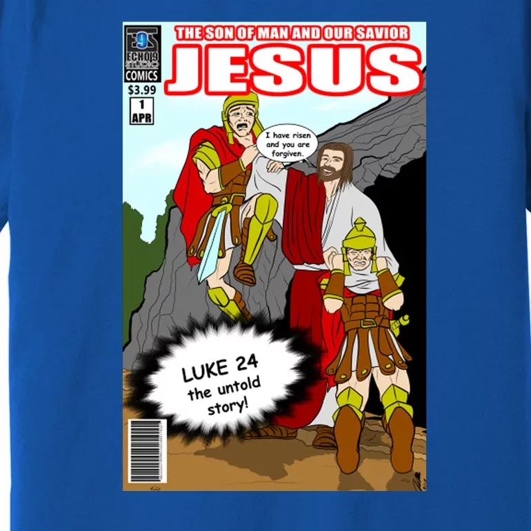 Jesus Christian Comic Cover Premium T-Shirt