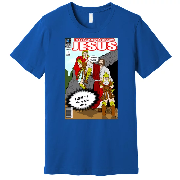 Jesus Christian Comic Cover Premium T-Shirt