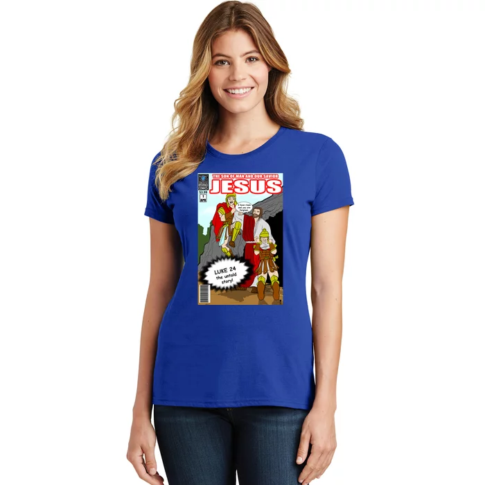 Jesus Christian Comic Cover Women's T-Shirt