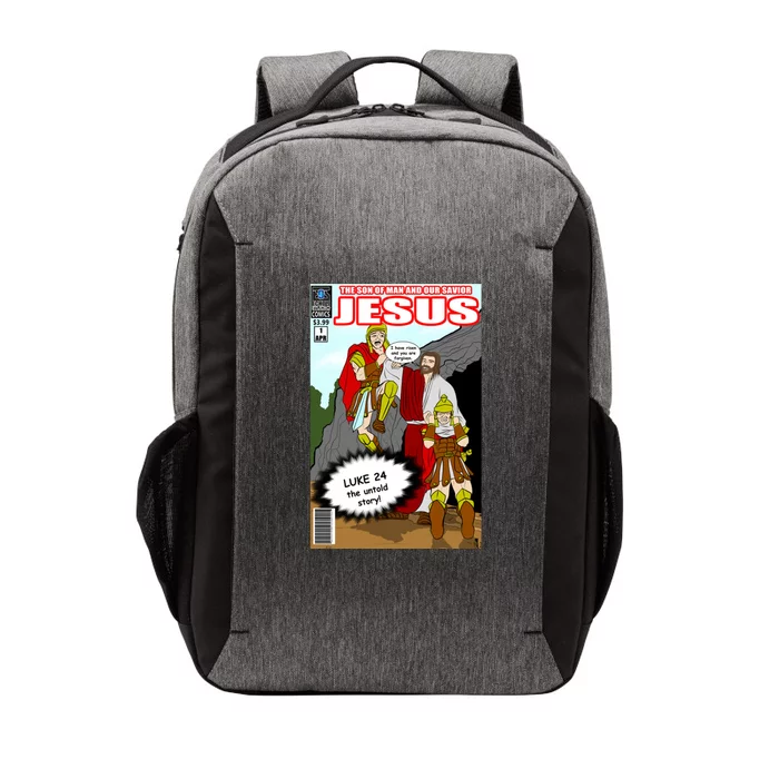 Jesus Christian Comic Cover Vector Backpack