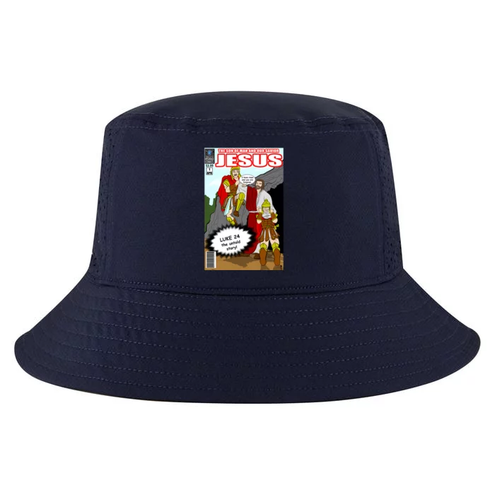 Jesus Christian Comic Cover Cool Comfort Performance Bucket Hat