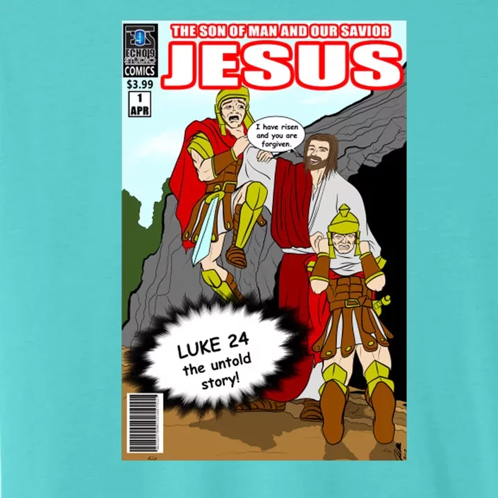 Jesus Christian Comic Cover ChromaSoft Performance T-Shirt