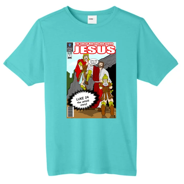 Jesus Christian Comic Cover ChromaSoft Performance T-Shirt