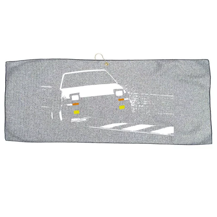 Japanese Classic Drift Large Microfiber Waffle Golf Towel