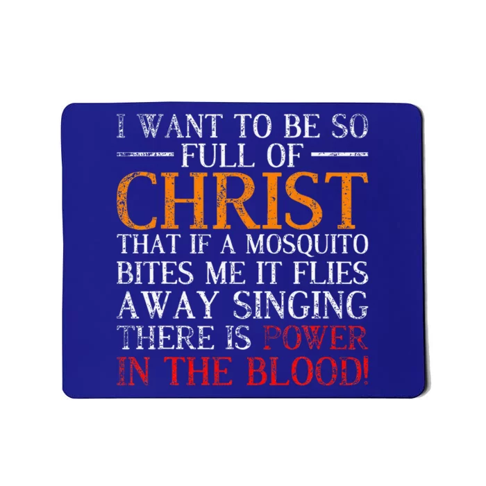 Jesus Christ Devotee Christian Gift Holy Funny Bible Prayer Mousepad