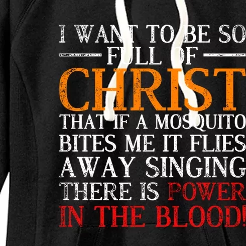 Jesus Christ Devotee Christian Gift Holy Funny Bible Prayer Gift Women's Fleece Hoodie