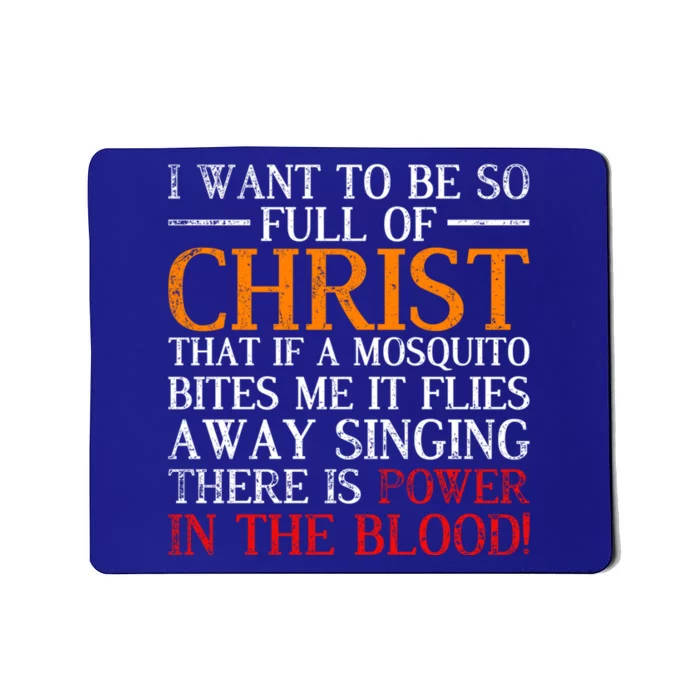 Jesus Christ Devotee Christian Gift Holy Funny Bible Prayer Gift Mousepad