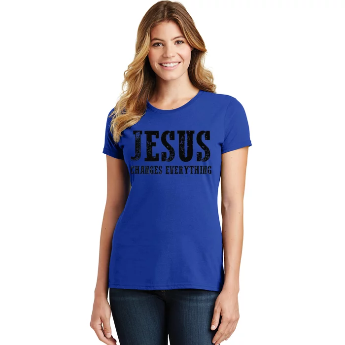 Jesus Changes Everything Premium Women's T-Shirt