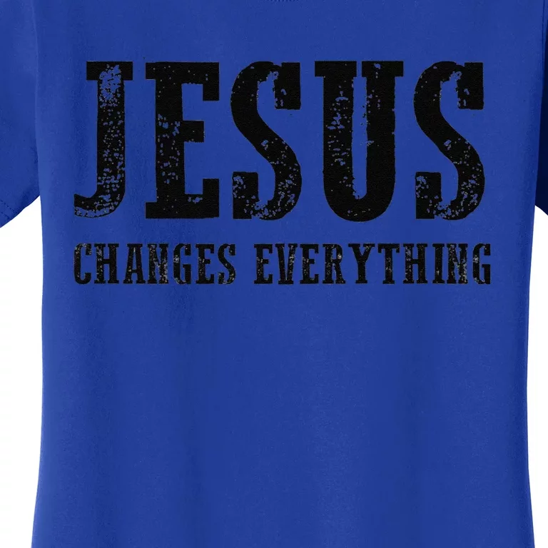 Jesus Changes Everything Premium Women's T-Shirt