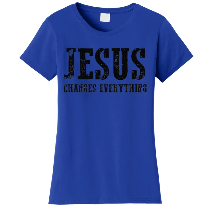 Jesus Changes Everything Premium Women's T-Shirt