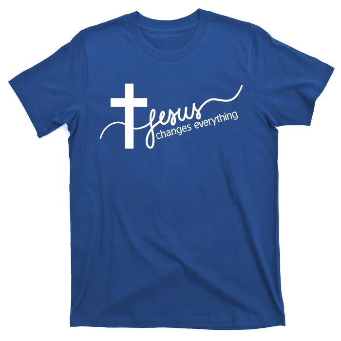 Jesus Changes Everything Cross T-Shirt