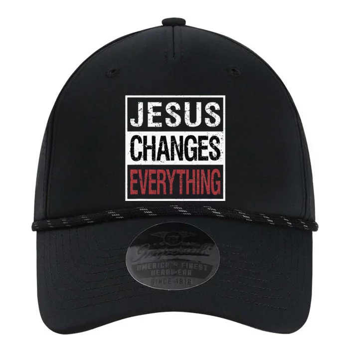 Jesus Changes Everything Performance The Dyno Cap