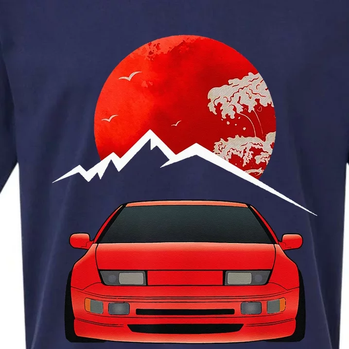 JDM Car Fairlady Z 300zx Z32 Graphic Sueded Cloud Jersey T-Shirt