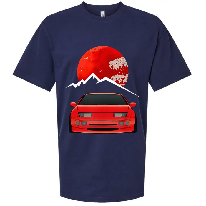 JDM Car Fairlady Z 300zx Z32 Graphic Sueded Cloud Jersey T-Shirt