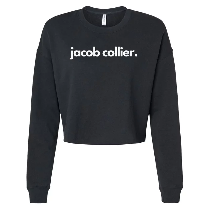 Jacob Collier Fan Merch Cropped Pullover Crew