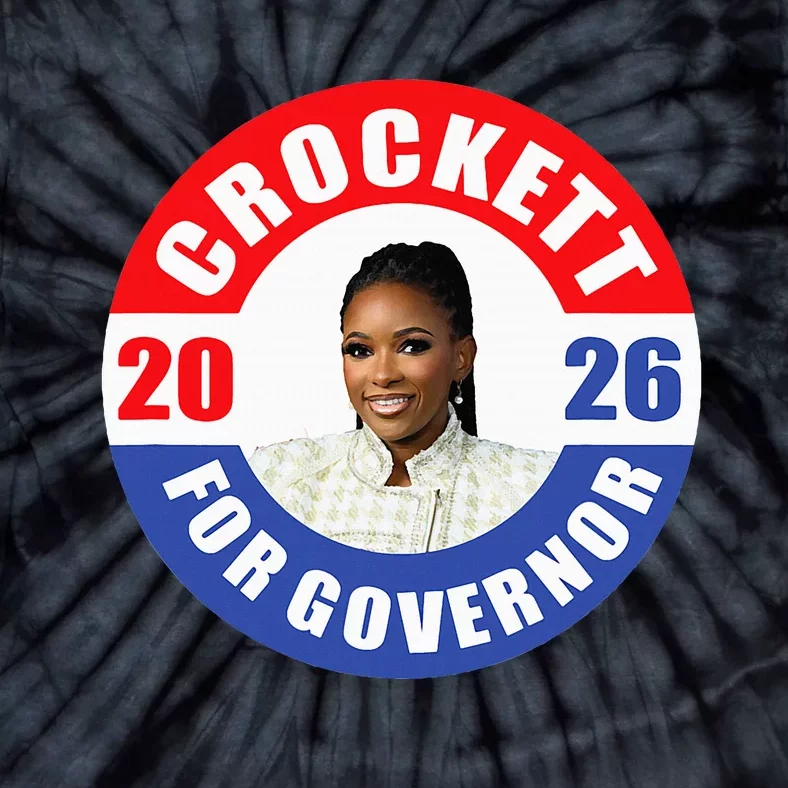 Jasmine Crockett For Democrat Texas Governor 2026 Vote Blue Tie-Dye T-Shirt