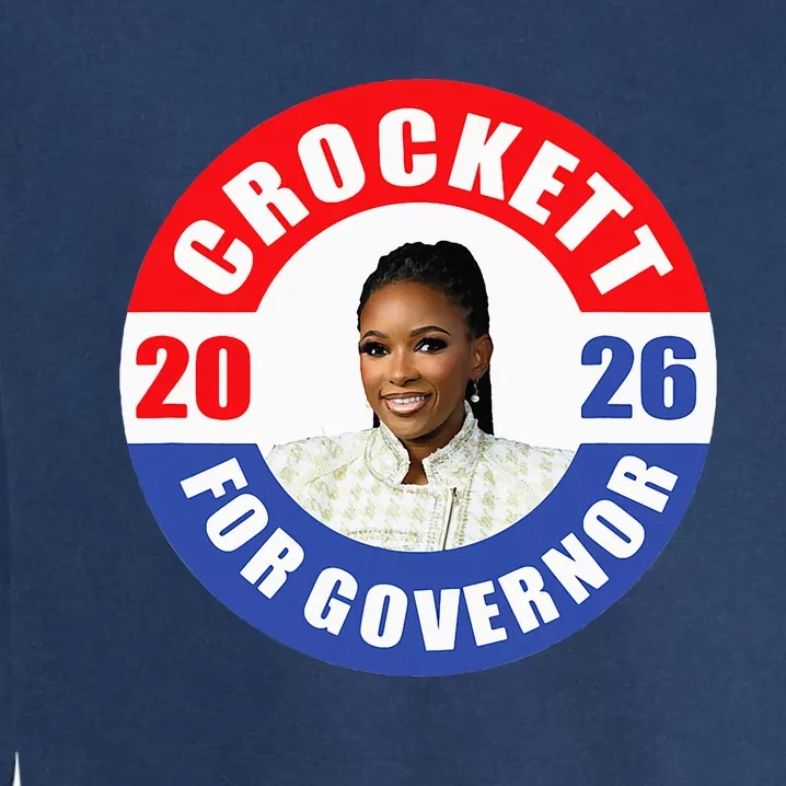 Jasmine Crockett For Democrat Texas Governor 2026 Vote Blue Garment-Dyed Sweatshirt