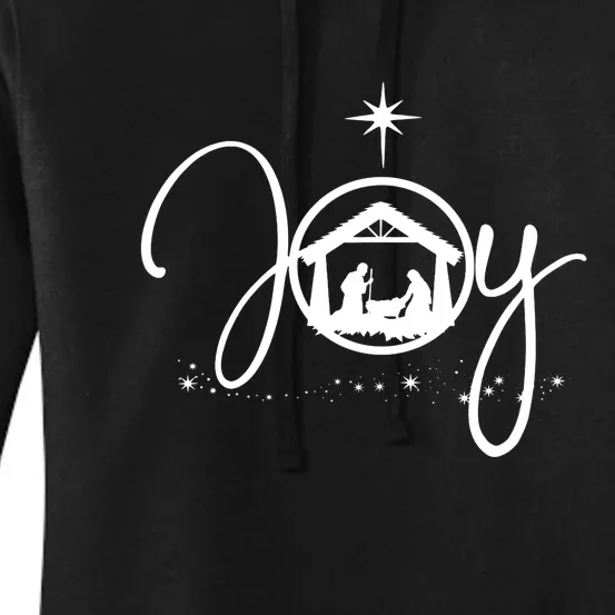 Joy Christian Faith Jesus Christmas Women's Pullover Hoodie